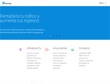 Tablet Screenshot of anunzzio.com